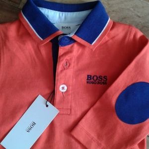 HUGO BOSS LONG SLEEVE POLO